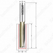 Фреза прямая пазовая ARDEN 110299
