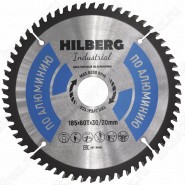 Диск пильный по алюминию Hilberg Industrial Алюминий HA185 (185*30/20*60T)