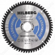 Диск пильный по алюминию Hilberg Industrial Алюминий HA190 (190*30/20*64T)