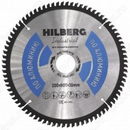 Диск пильный по алюминию Hilberg Industrial Алюминий HA200 (200*30*80T)
