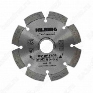 Диск алмазный по железобетону Hilberg Hard Materials Laser HM101 115мм