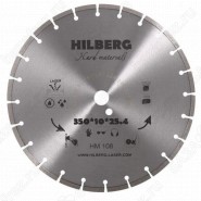 Диск алмазный по железобетону Hilberg Hard Materials Laser HM108 350мм