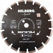 Диск алмазный по асфальту Hilberg Asphalt Laser HM307 300мм