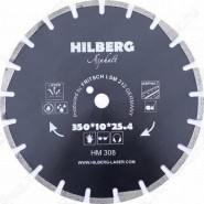 Диск алмазный по асфальту Hilberg Asphalt Laser HM308 350мм