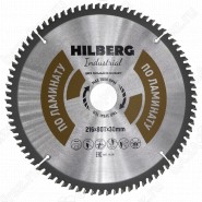 Диск пильный по ламинату Hilberg Industrial Ламинат HL216 (216*30*80T)