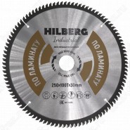 Диск пильный по ламинату Hilberg Industrial Ламинат HL250 (250*30*100T)