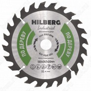 Диск пильный по дереву Hilberg Industrial Дерево HW160 (160*20*24T)