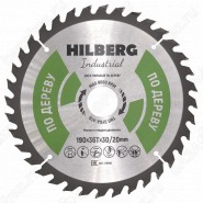 Диск пильный по дереву Hilberg Industrial Дерево HW191 (190*30/21*36T)