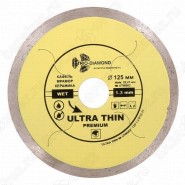 Диск алмазный по керамике Trio-Diamond Ultra Thin Premium UTW502 125мм