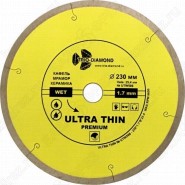 Диск алмазный по керамике Trio-Diamond Ultra Thin Premium UTW506 230мм